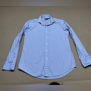 Polo by Ralph Lauren Blue Striped Casual Button Down Shirt
